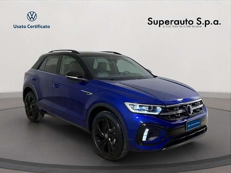 Usata VW T-Roc R-line Plus 116 CV (85 kW) 2024 Blu SUV