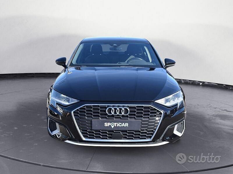 Usata Audi A3 Advanced 150 CV (110 kW) 2021 Nero Berlina