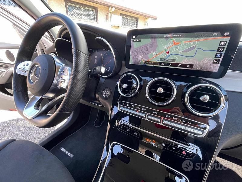 Usata Mercedes GLC220 Premium Plus 194 CV (142 kW) 2022 Blu SUV