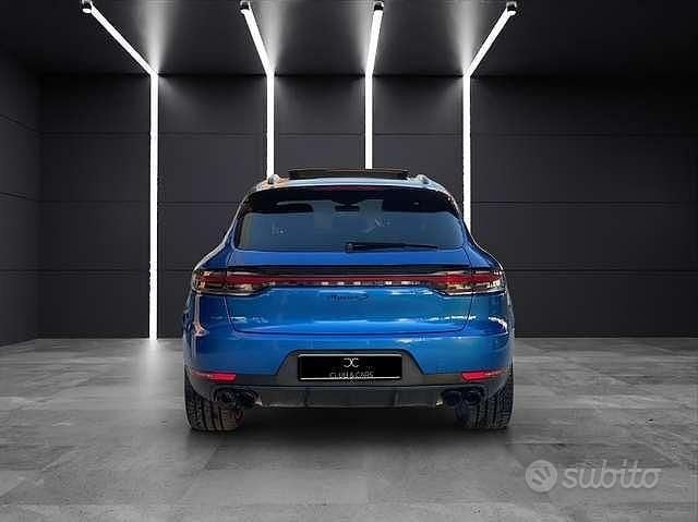 Usata Porsche Macan 245 CV (180 kW) 2019 Blu SUV
