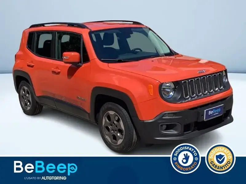 Usata Jeep Renegade Longitude 140 CV (102 kW) 2015 Arancione metallizzato SUV