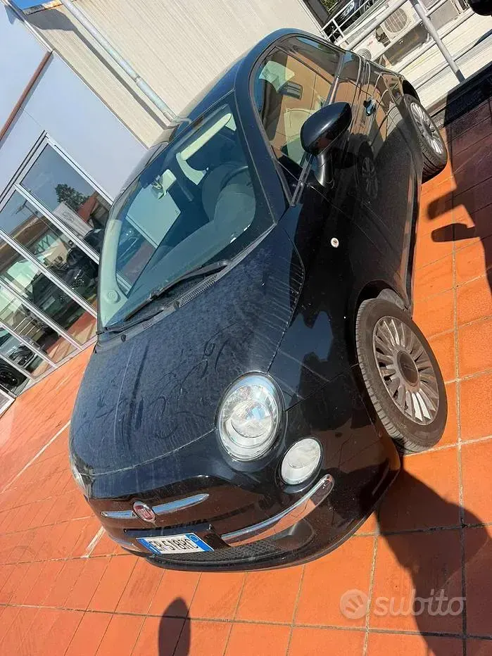 Usata Fiat 500 Lounge 69 CV (50 kW) 2013 Grigio Utilitaria