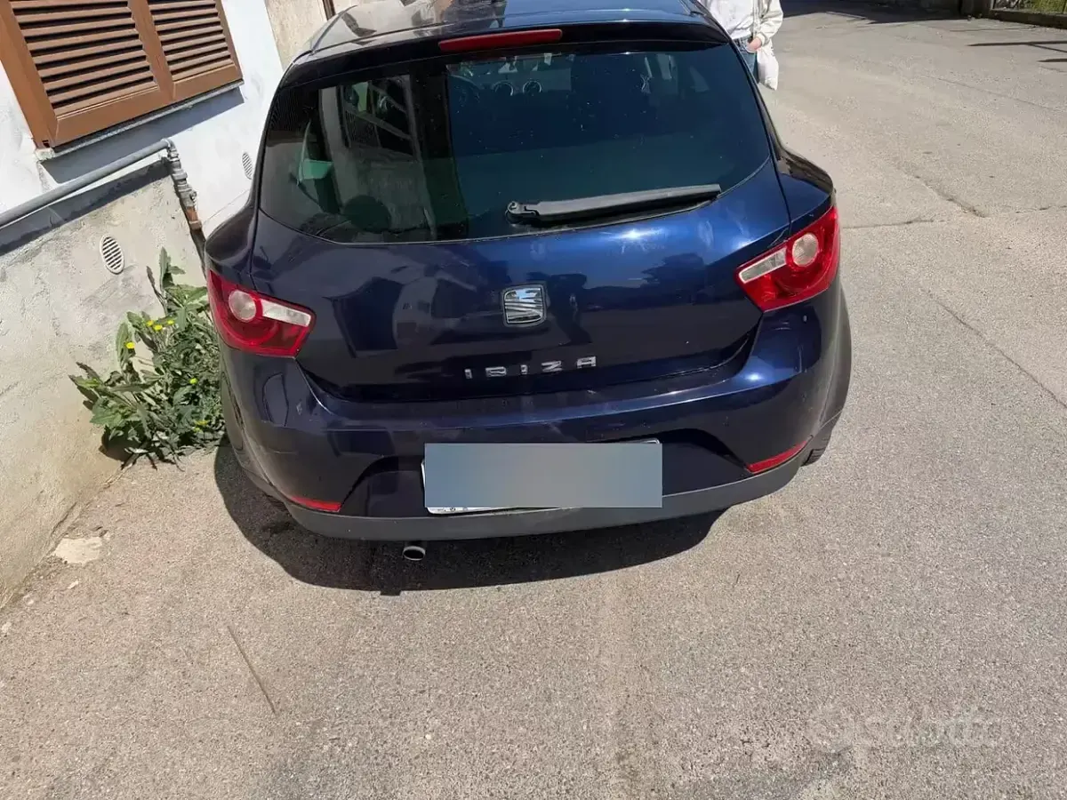 Brugt Seat Ibiza 105 HK (77 kW) 2009 Blå Hatchback