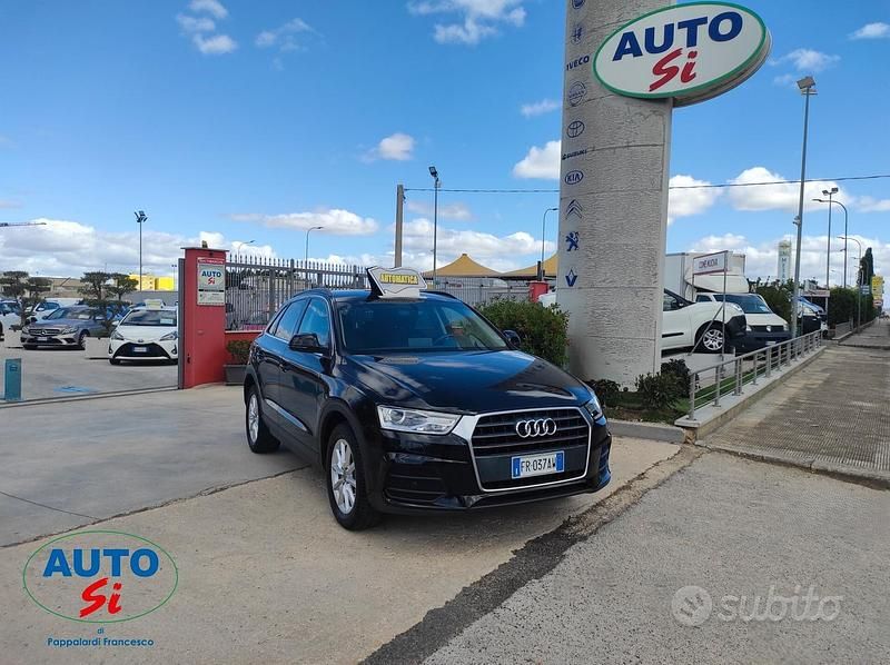 Nero Usata 2018 Audi Q3 SUV | 18.950 € (Buon prezzo) - Immagine 1/4