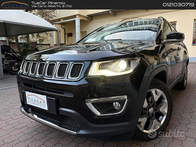 Nero Usata 2020 Jeep Compass Limited SUV | 19.000 € (Buon prezzo) - Immagine 1/4