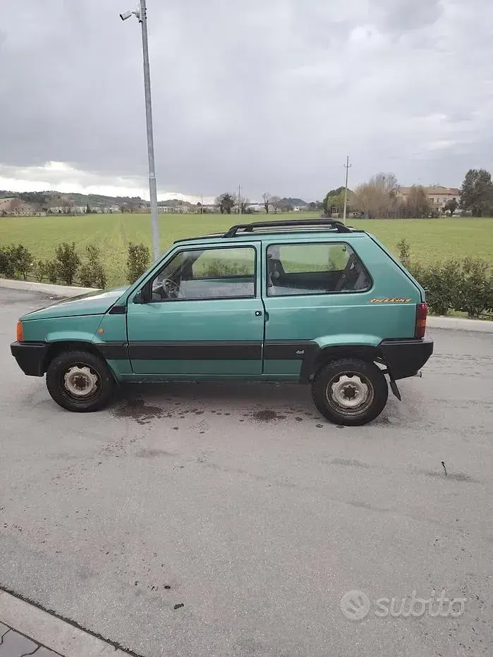 Usata Fiat Panda 4x4 Trekking 54 CV (39 kW) 1998 Verde Utilitaria