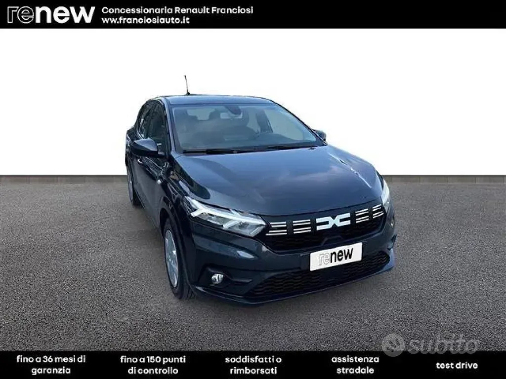 Usata Dacia Sandero Expression 101 CV (74 kW) 2023 Grigio scuro