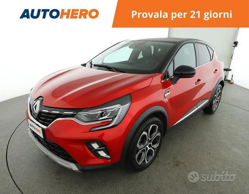 Usata Renault Captur Intens 130 CV (95 kW) 2020 Rosso SUV