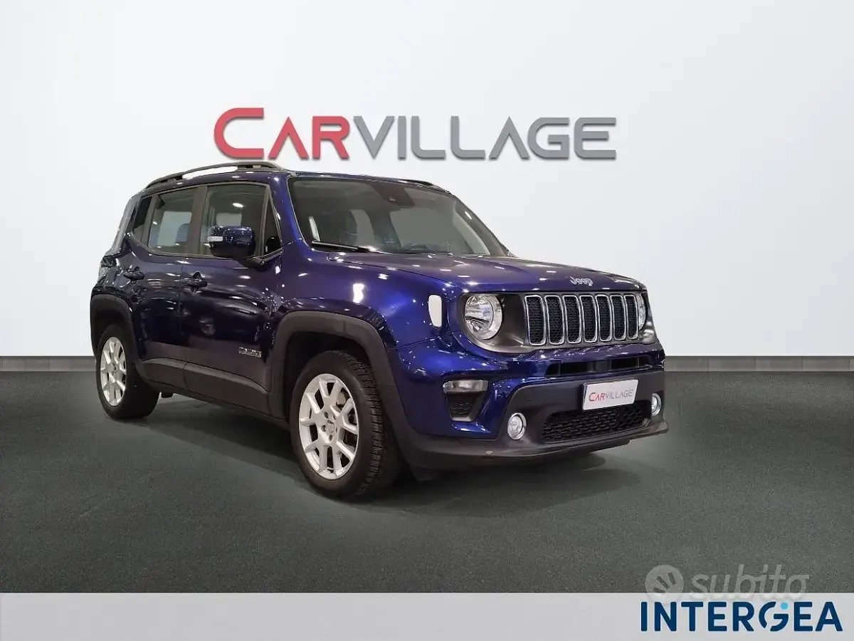 Usata Jeep Renegade Longitude 120 CV (88 kW) 2020 Blu SUV
