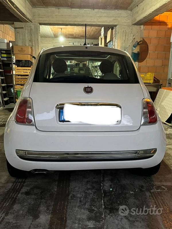 Usata Fiat 500 95 CV (69 kW) 2015 Bianco Berlina