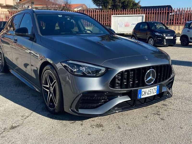 Usata Mercedes C220 Premium 200 CV (147 kW) 2022 Grigio Station wagon