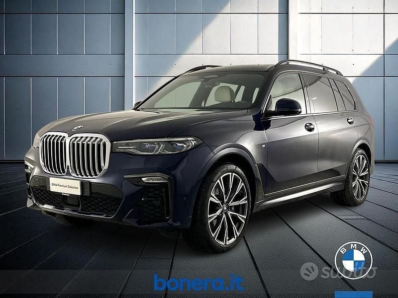 Begagnad BMW X7 Efficient Dynamics 340 HK (250 kW) 2021 Blå SUV