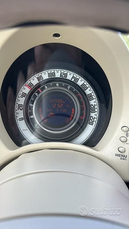 Usata Fiat 500 69 CV (50 kW) 2011 Berlina