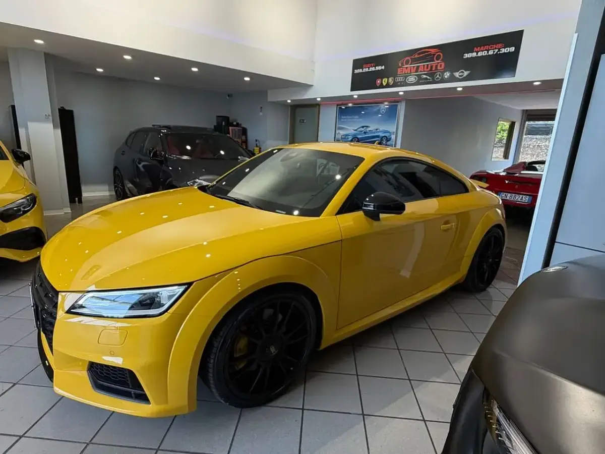 Usata Audi TTS 310 CV (228 kW) 2016 Giallo Coupé
