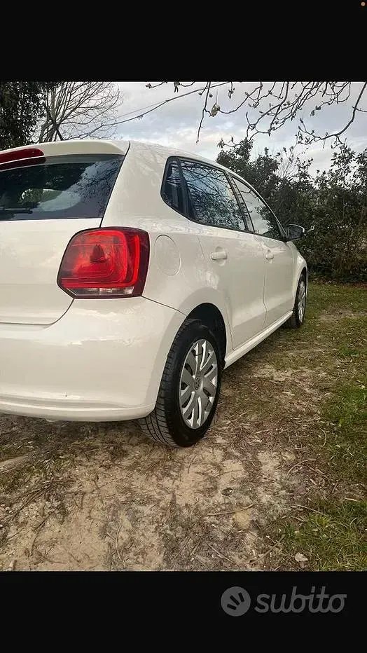 Usata VW Polo 69 CV (50 kW) 2010 Bianco Utilitaria