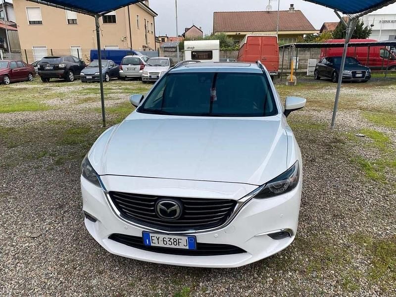 Bianco Usata 2015 Mazda 6 Exceed Station wagon | 9000 € (Molto cara) - Immagine 1/4