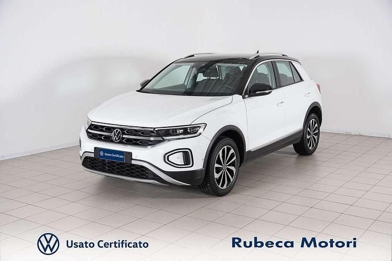 Bianco Usata 2022 VW T-Roc Style SUV | 21.300 € (Buon prezzo) - Immagine 1/4