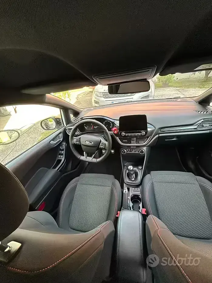 Usata Ford Fiesta ST-Line 95 CV (69 kW) 2021 Bianco Utilitaria