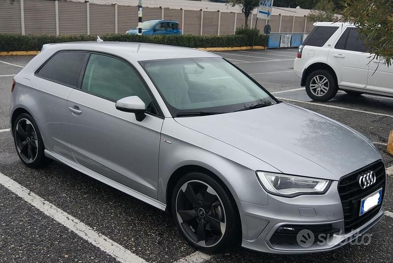 Usata Audi A3 Ambition 150 CV (110 kW) 2015 Argento Berlina