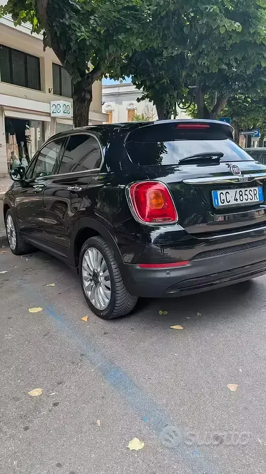 Usata Fiat 500X Lounge 120 CV (88 kW) 2017 Nero SUV