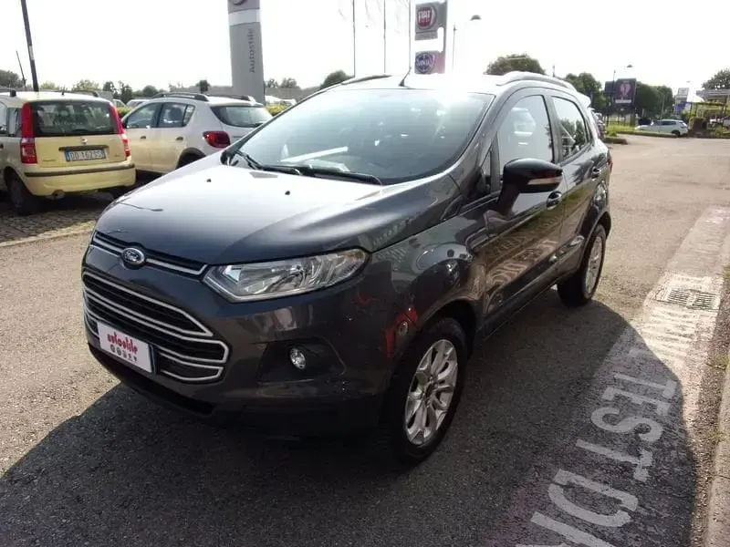 Usata Ford Ecosport Titanium 95 CV (69 kW) 2017 Grigio scuro SUV