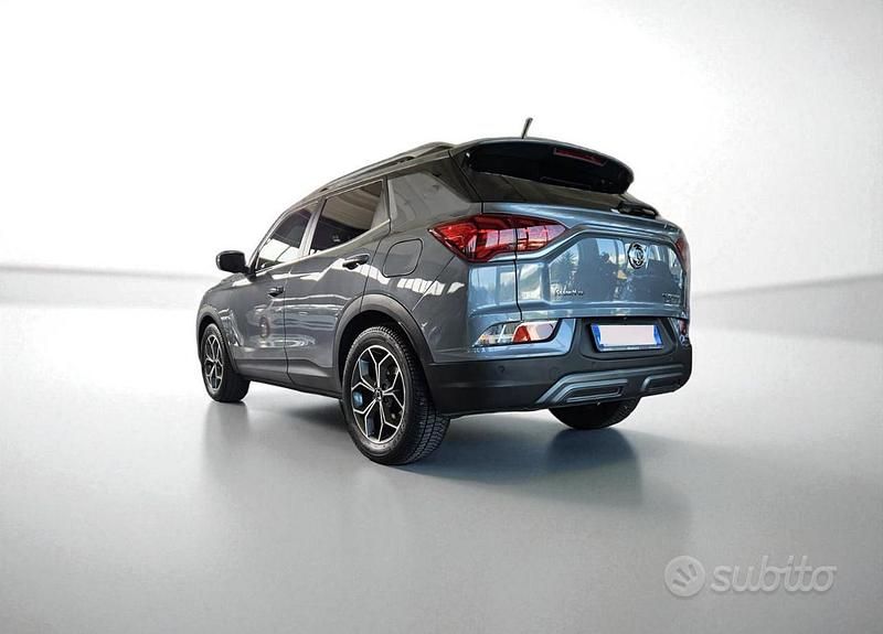 Usata Ssangyong (KGM) Korando 136 CV (100 kW) 2019 Grigio scuro metallizzato SUV