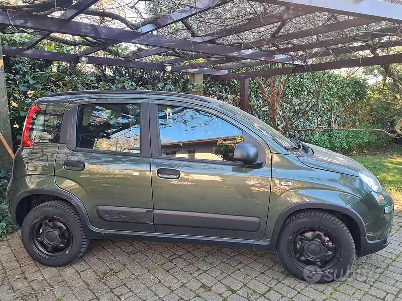 Usata Fiat Panda 4x4 84 CV (61 kW) 2019 Verde Utilitaria