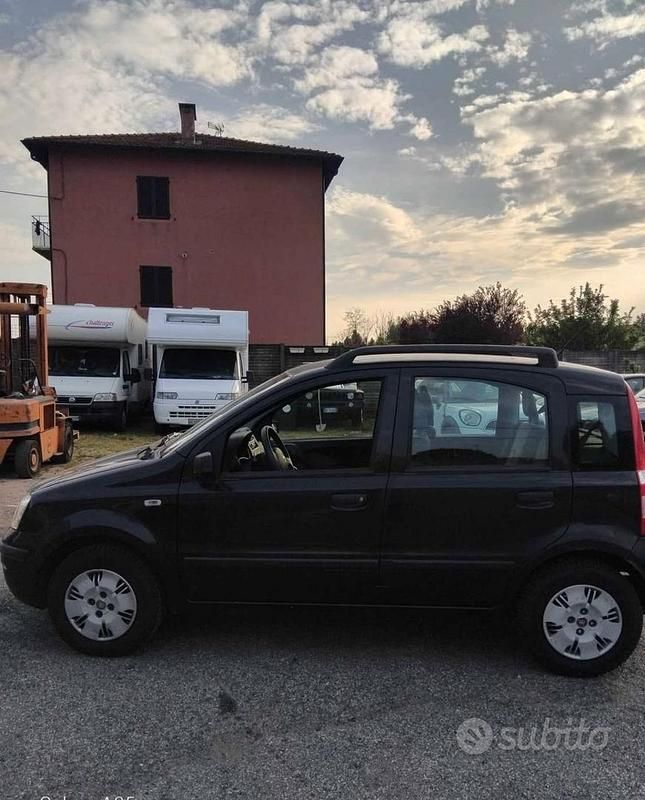 Usata Fiat Panda 2007 Nero Utilitaria