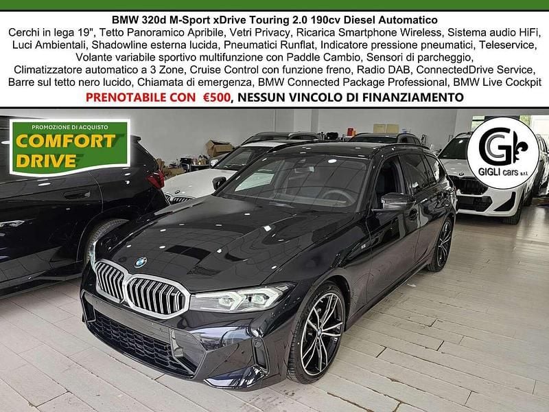 Usata BMW 320 M Sport 190 CV (139 kW) 2023 Sapphire black Station wagon