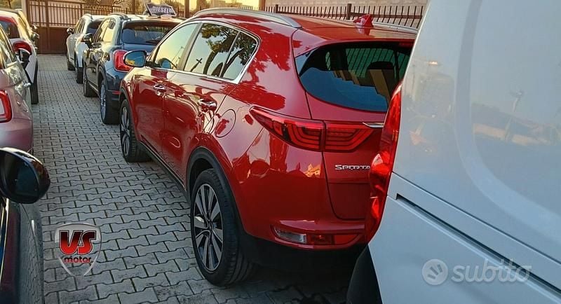 Usata Kia Sportage GT-Line 116 CV (85 kW) 2018 Rosso SUV