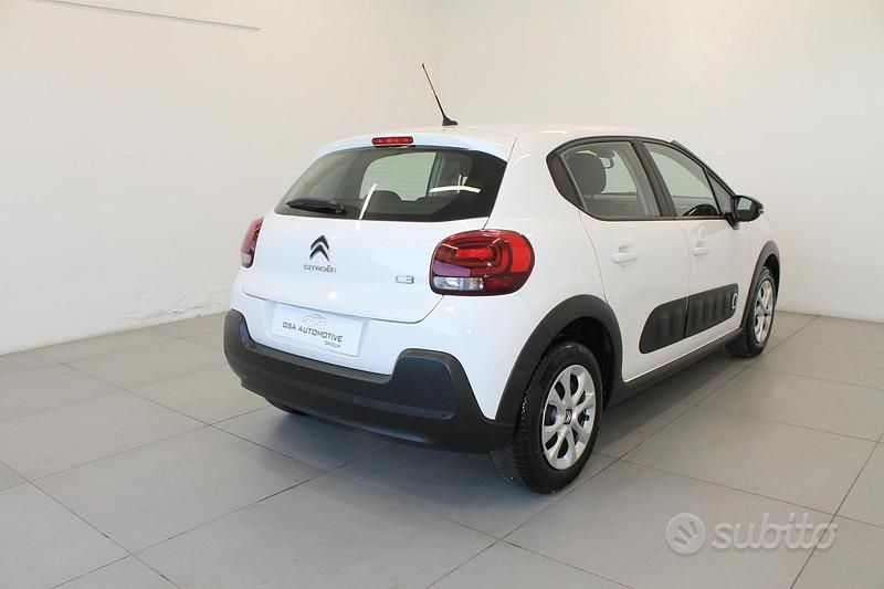 Usata Citroën C3 PureTech 82 CV (60 kW) 2019 Bianco Utilitaria