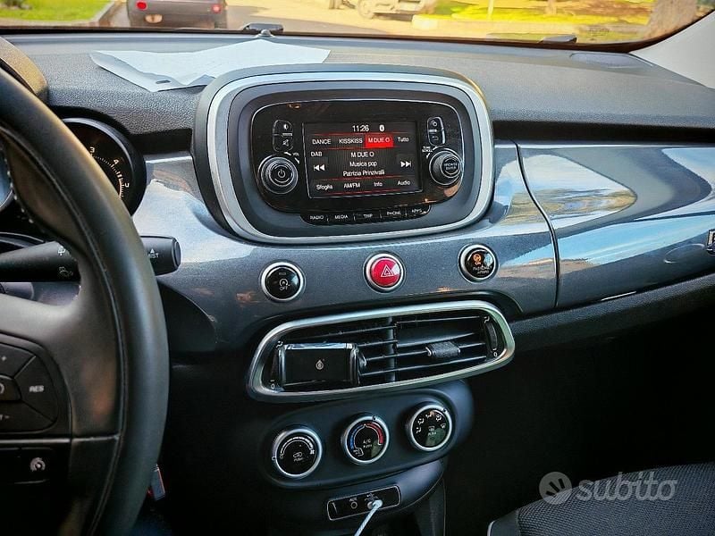 Usata Fiat 500X 95 CV (69 kW) 2017 Grigio SUV