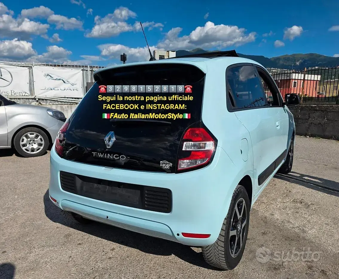 Usata Renault Twingo Life 110 CV (80 kW) 2018 Blu Utilitaria
