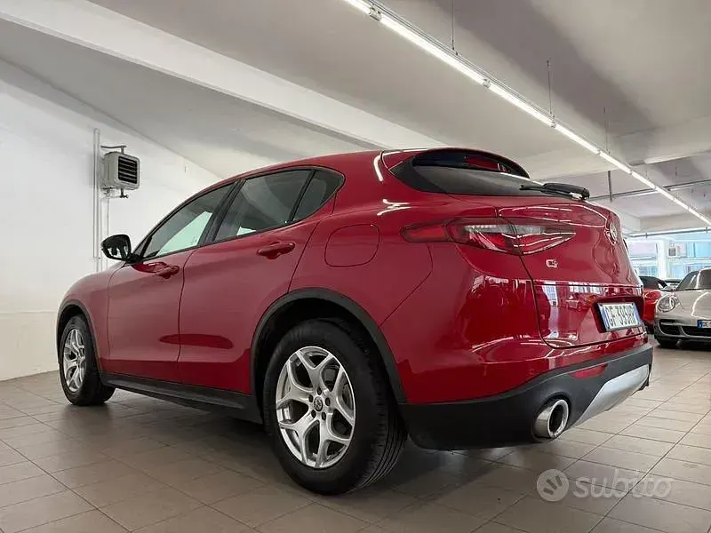 Usata Alfa Romeo Stelvio 190 CV (139 kW) 2021 Rosso SUV