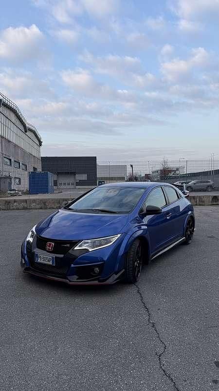 Usata Honda Civic Type R 310 CV (228 kW) 2015 Blu Berlina