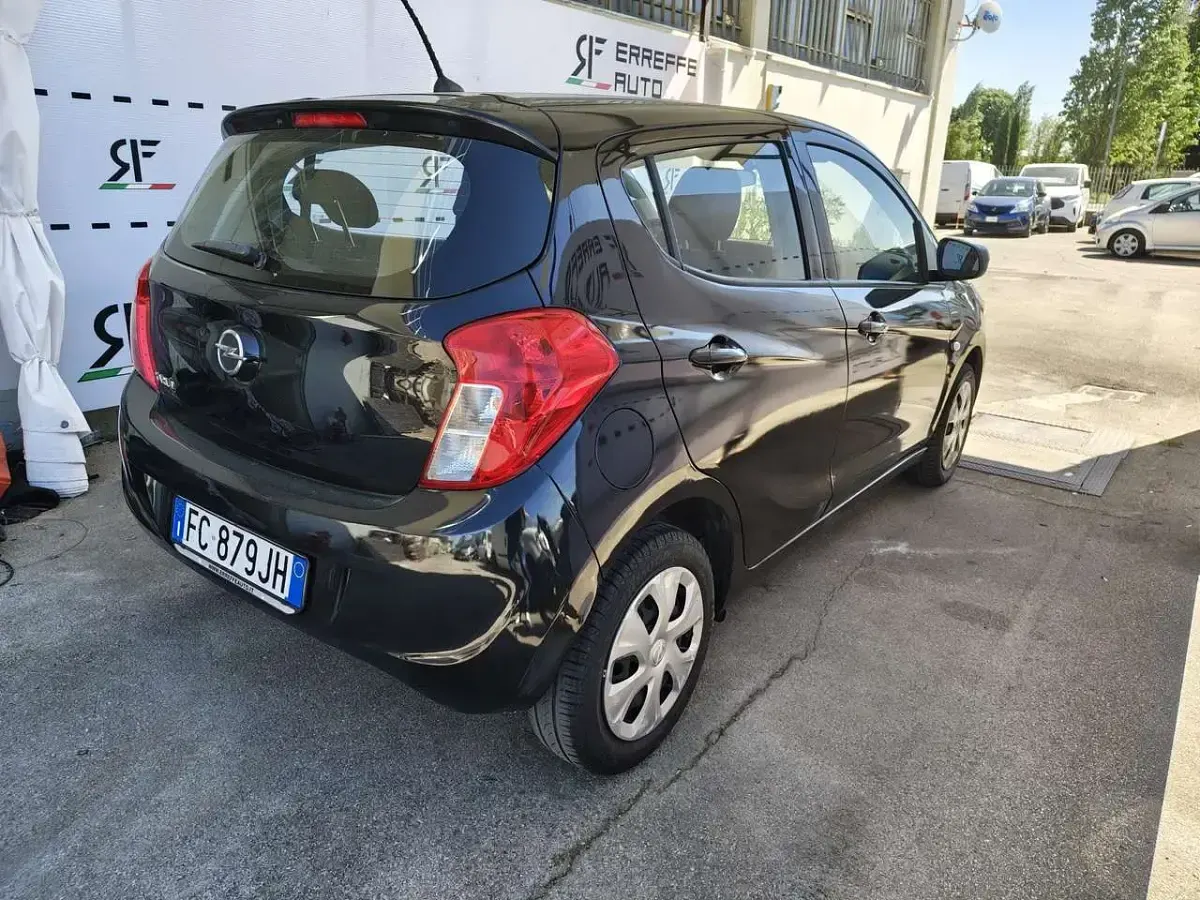Usata Opel Karl 75 CV (55 kW) 2015 Nero Utilitaria