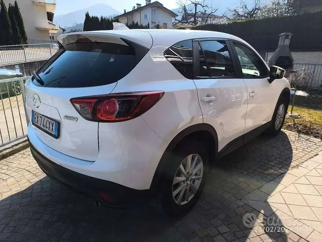 Usata Mazda CX-5 Evolve 150 CV (110 kW) 2014 Bianco SUV