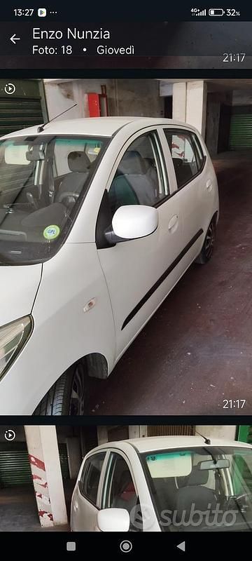 Usata Hyundai i10 2011 Bianco Utilitaria