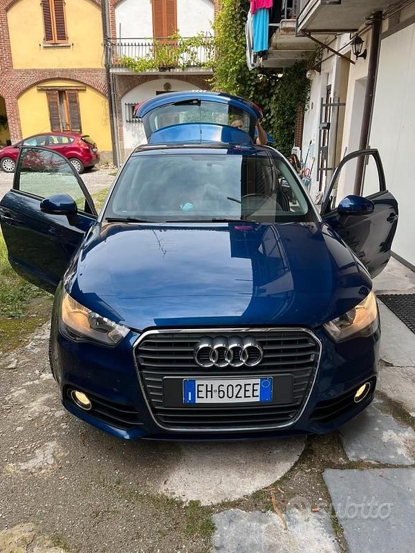 Usata Audi A1 2012 Blu Utilitaria