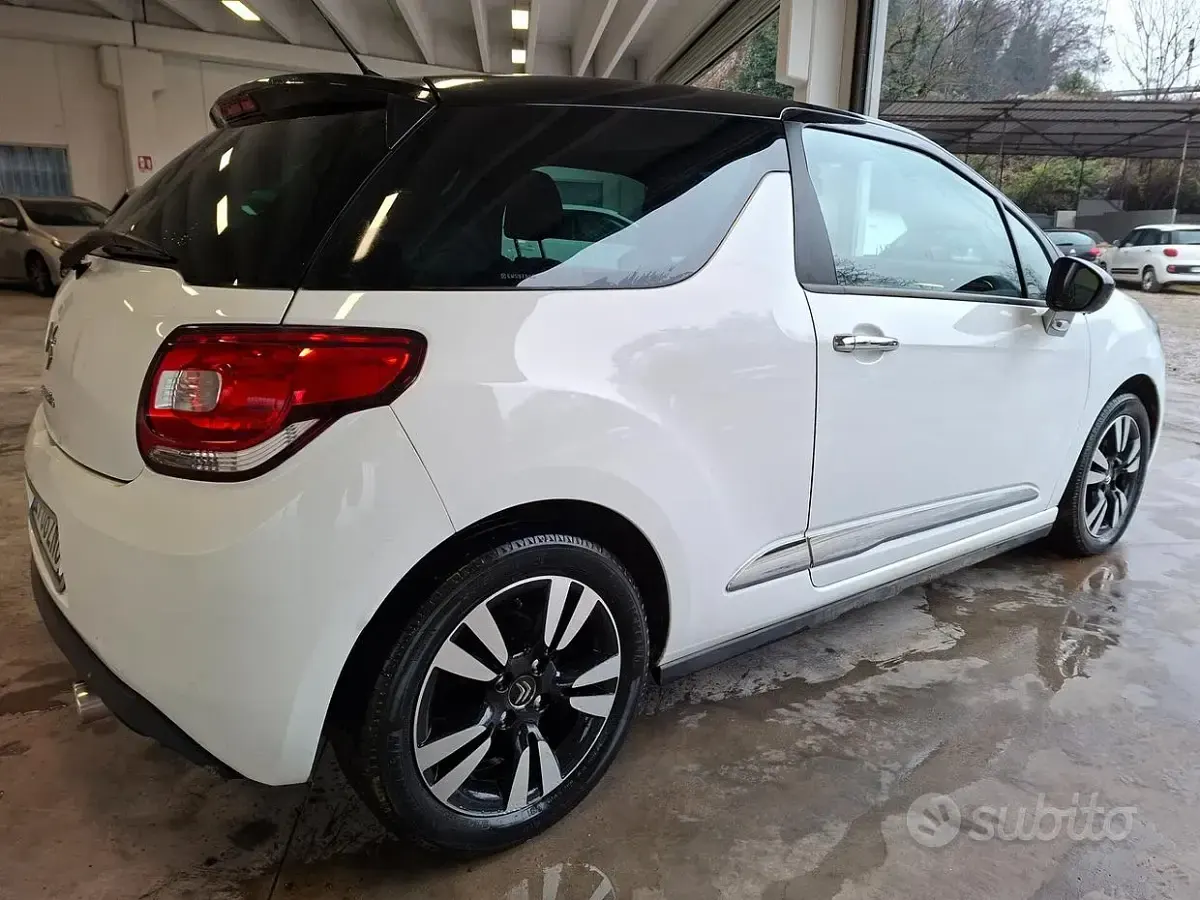 Käytetty DS Automobiles DS3 82 HP (60 kW) 2014 Valkoinen Coupe - kaksiovinen
