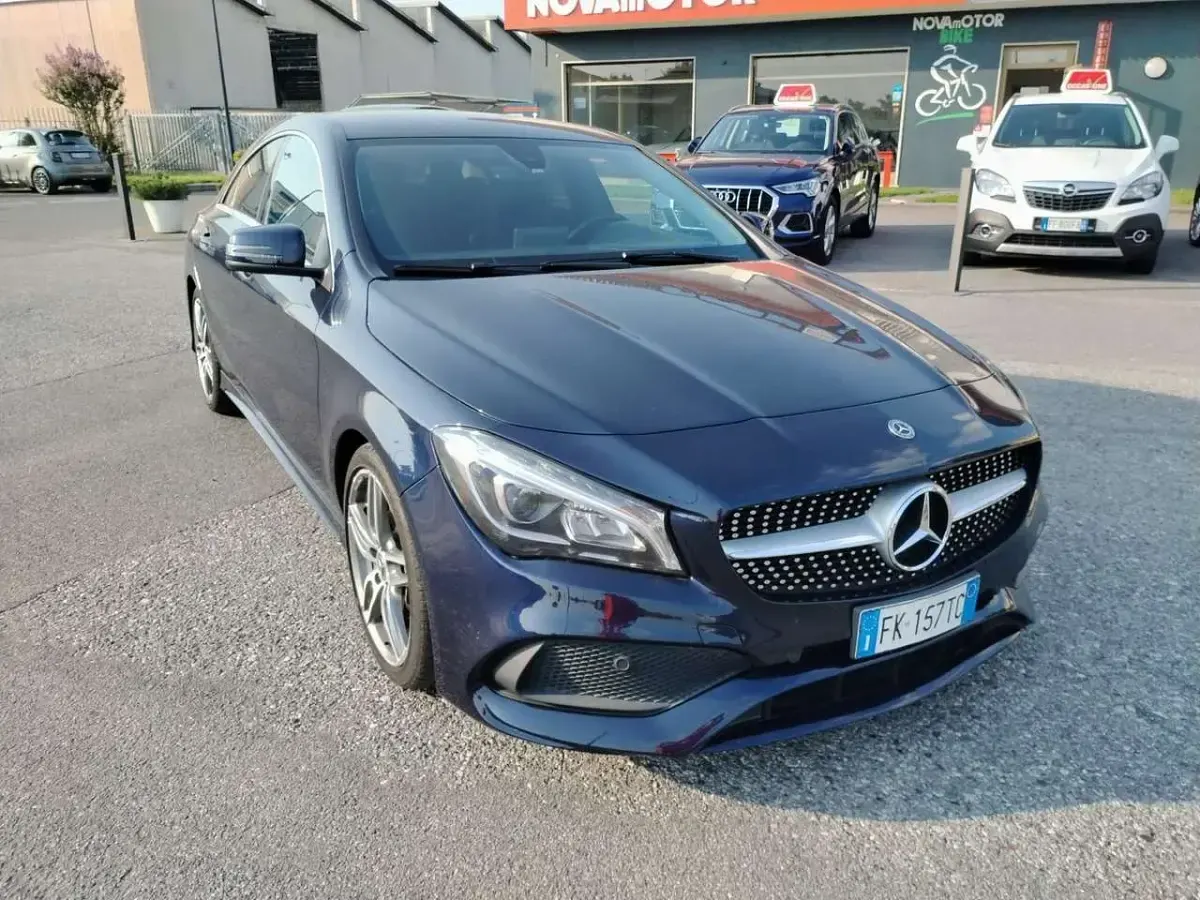 Usata Mercedes CLA220 Premium 177 CV (130 kW) 2017 Nero Coupé