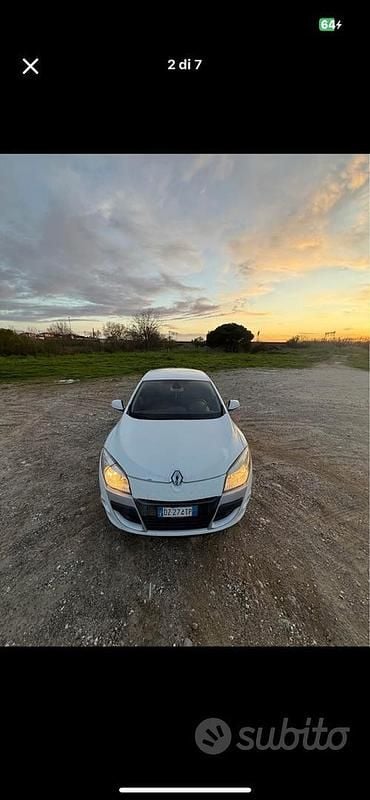 Usata Renault Mégane Coupé 110 CV (80 kW) 2011 Bianco Coupé