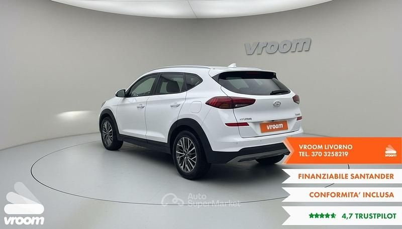 Usata Hyundai Tucson 136 CV (100 kW) 2019 Bianco SUV