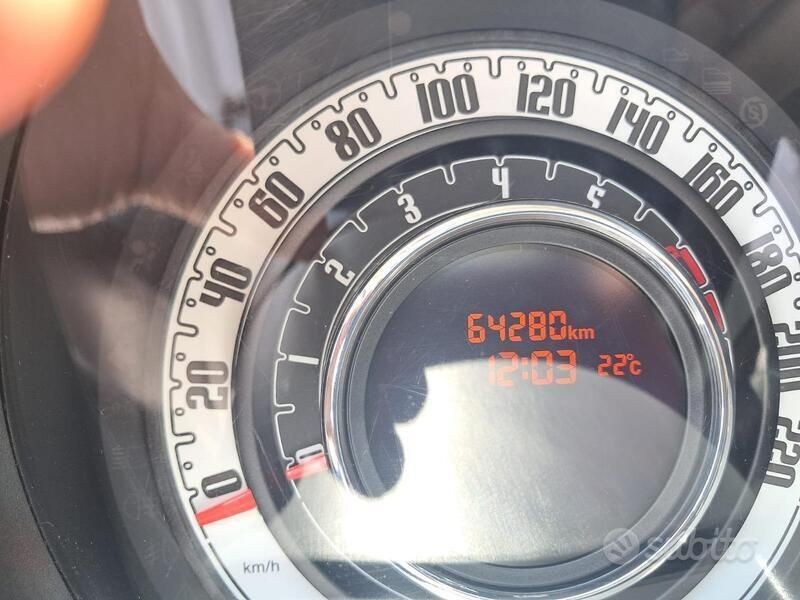 Usata Fiat 500 69 CV (50 kW) 2011 Nero Utilitaria