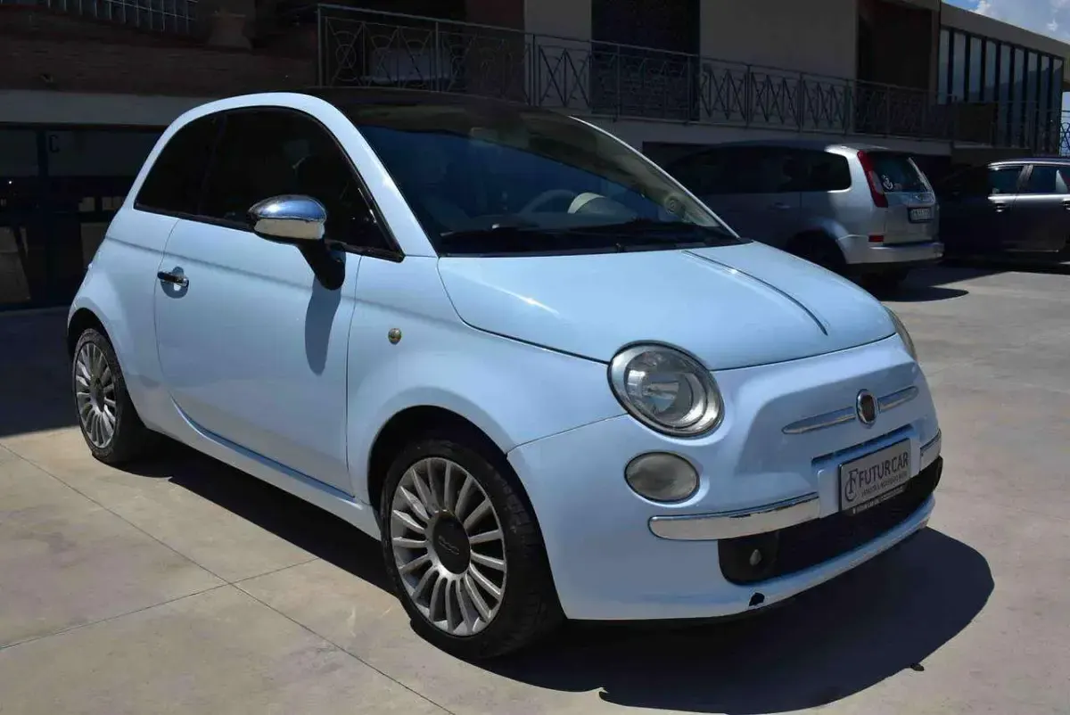 Usata Fiat 500 Sport 101 CV (74 kW) 2007 Azzurro Utilitaria