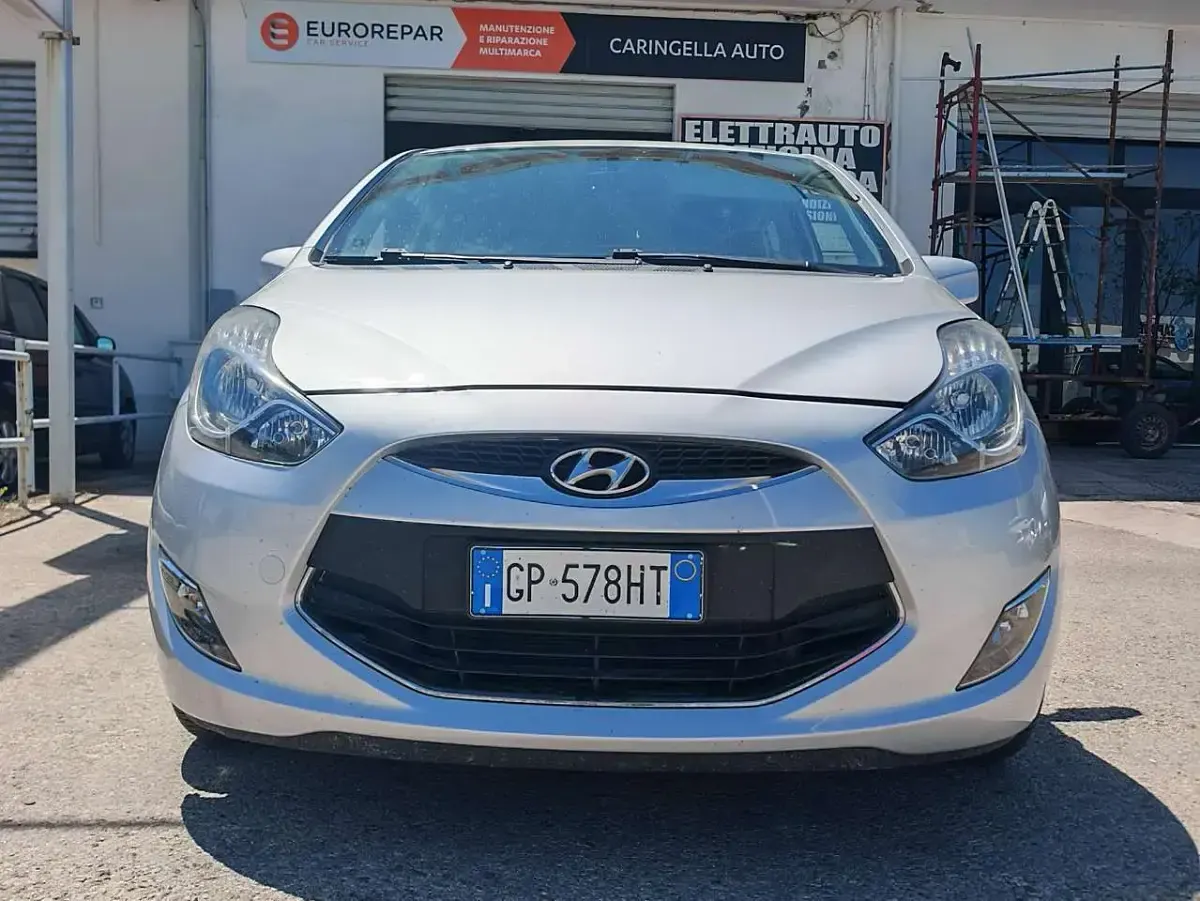 Usata Hyundai ix20 Comfort 87 CV (63 kW) 2014 Argento Utilitaria