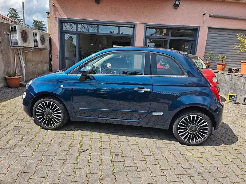 Usata Fiat 500 Lounge 69 CV (50 kW) 2017 Blu Berlina