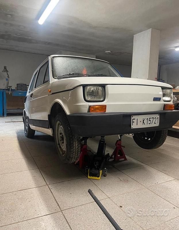 Usata Fiat 126 25 CV (18 kW) 1989 Bianco Utilitaria