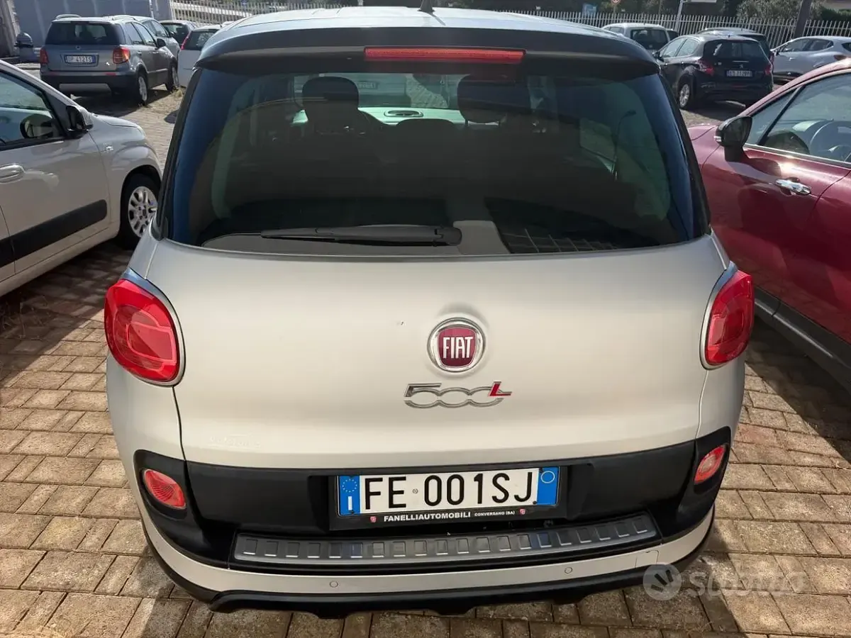 Usata Fiat 500L Trekking 95 CV (69 kW) 2016 Grigio Monovolume