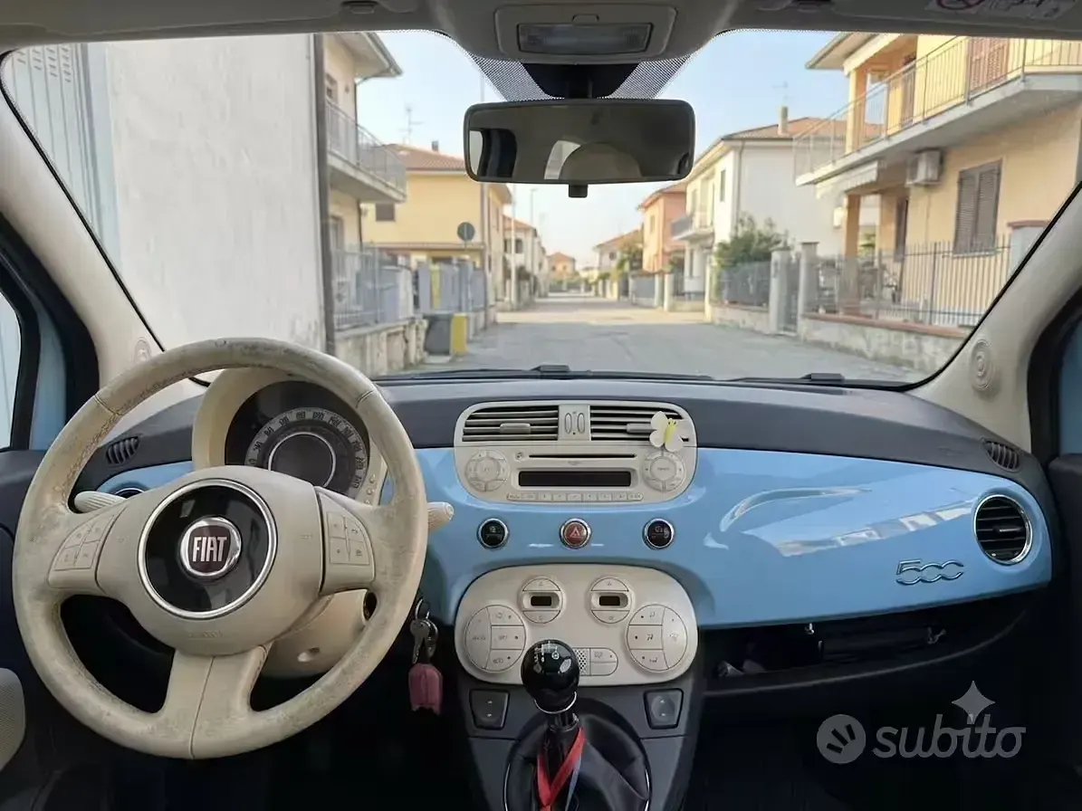 Usata Fiat 500 Pop 69 CV (50 kW) 2011 Bluazzurro Berlina